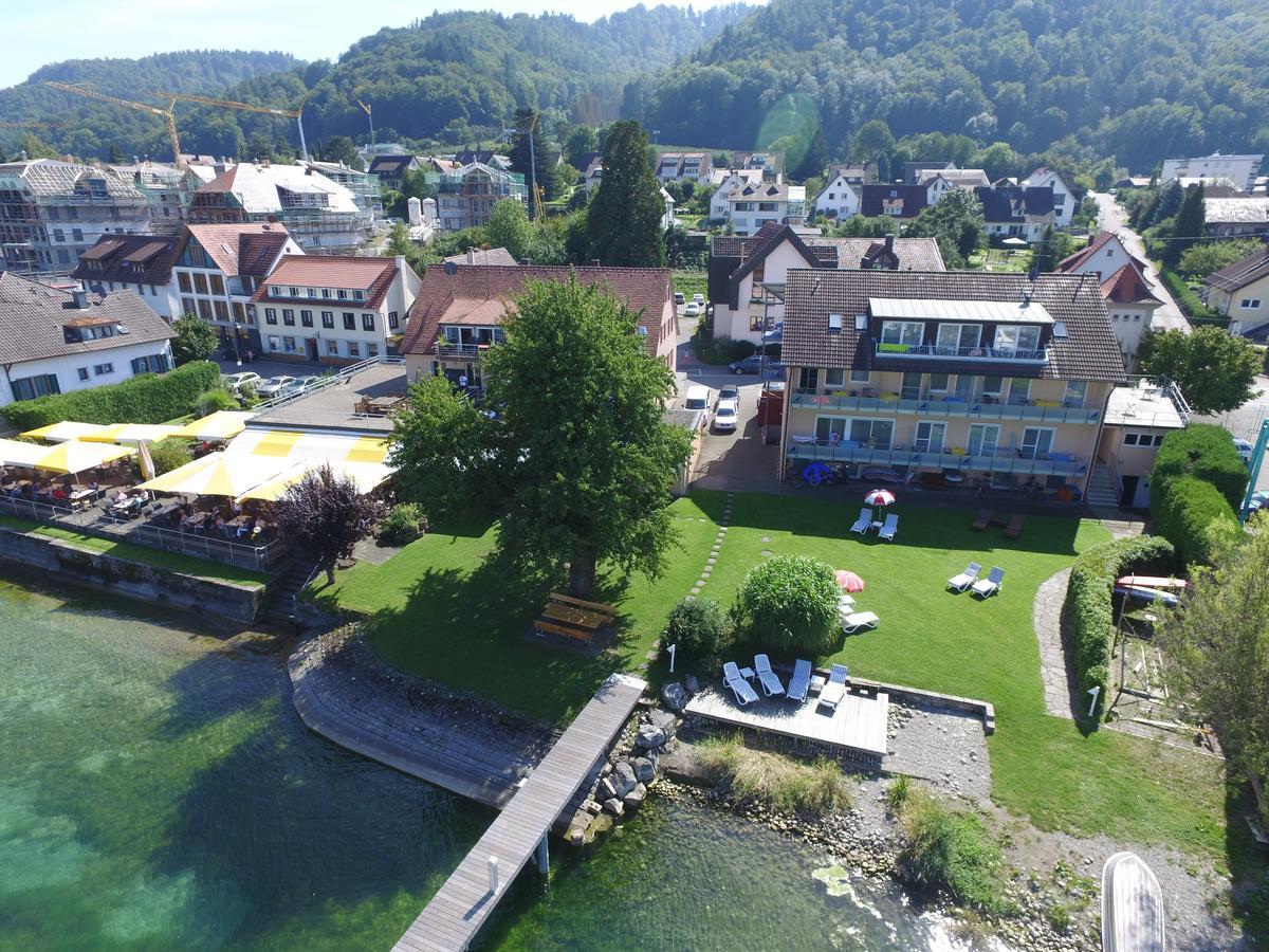 Hotel Pension Café Hasler Bodman-Ludwigshafen Eksteriør billede