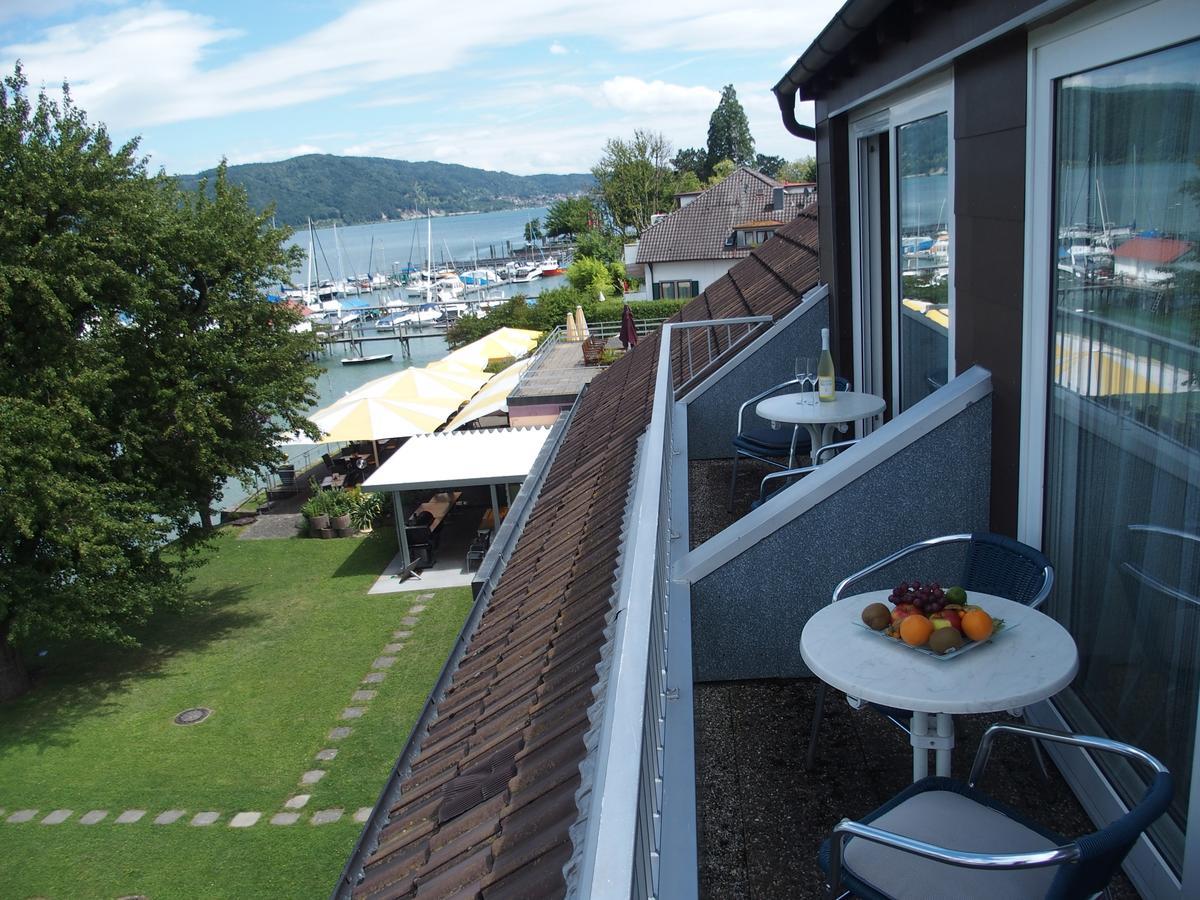 Hotel Pension Café Hasler Bodman-Ludwigshafen Eksteriør billede